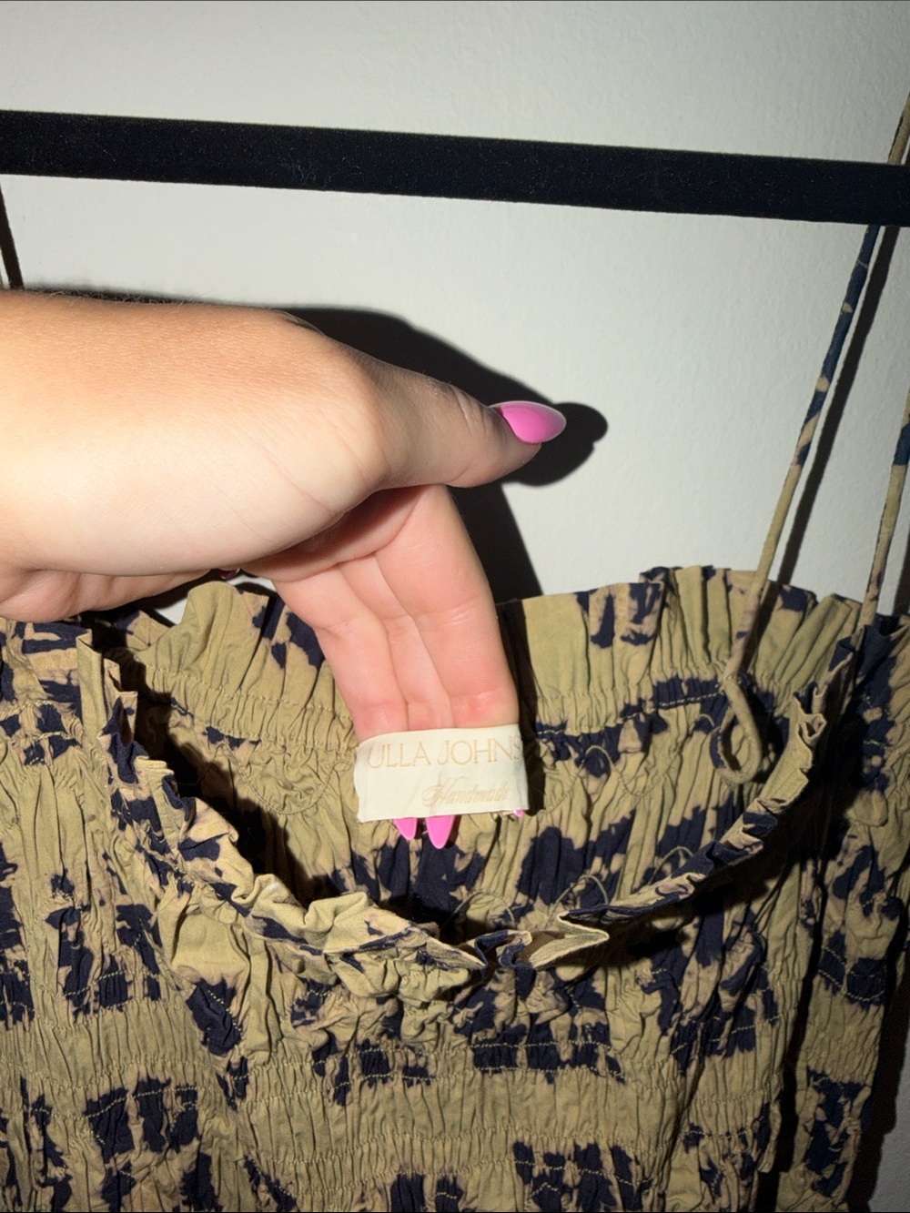 Ulla Johnson Women’s Dress - Beige/Green & Black - Picture 2 of 6